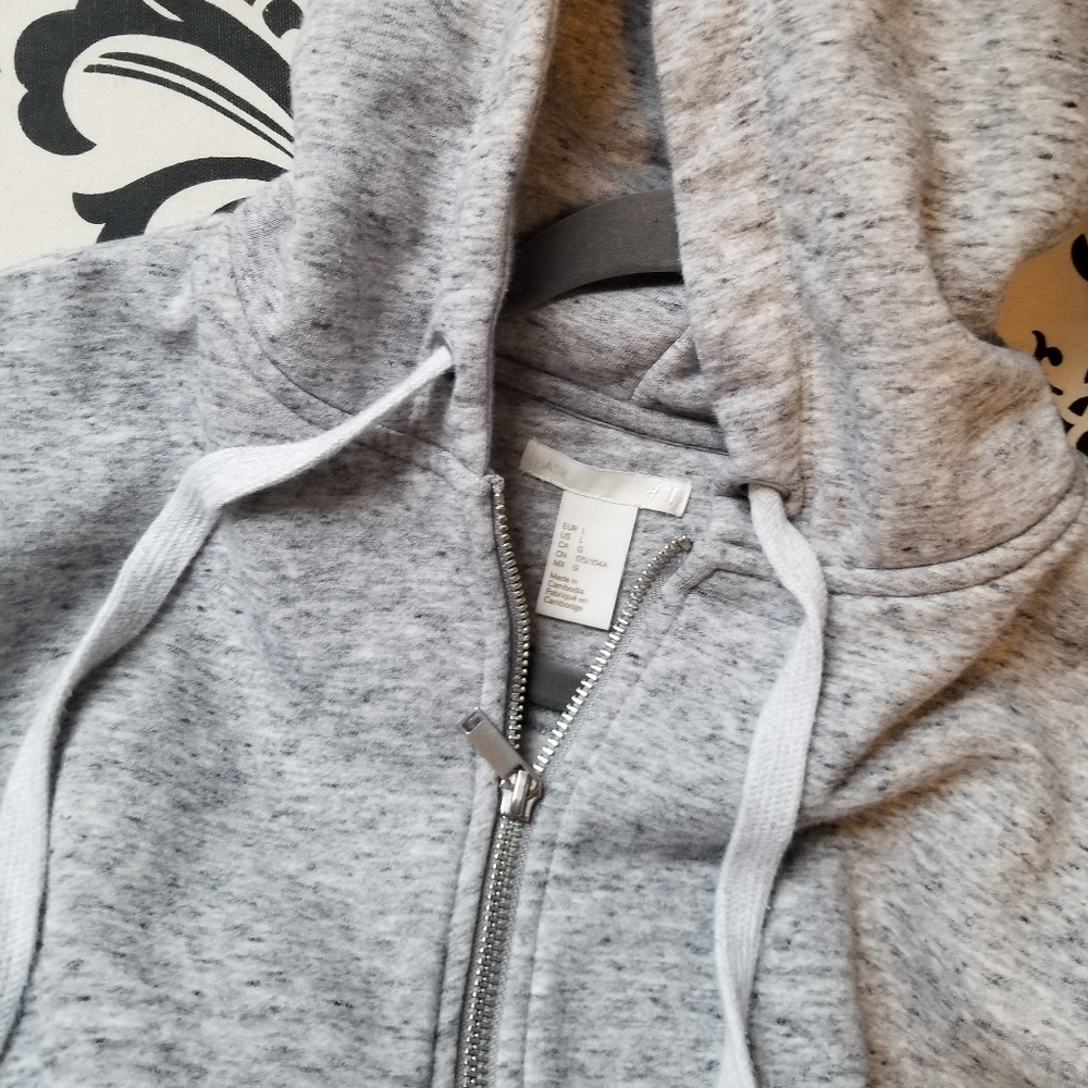 Grey hoodie